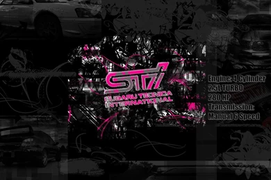 Airsociety Subaru Wrx Sti Matte Black Work Emotion Bagged Air Suspension Wallpaper 003 Jpg Desktop Background