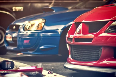 STI Vs Evo   WP Wallpapers