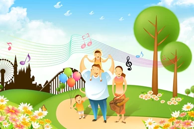 Beautiful Picture With Cartoon Backgrounds Wallpapers   HD ...