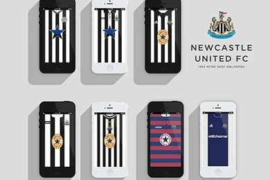 NUFC Retro Shirt Wallpapers On Behance