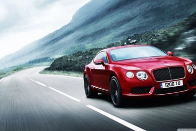 2012 Red Bentley Continental HD Desktop Wallpapers : High ...