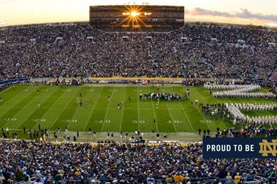 Gallery For   Nd Football Desktop Wallpapers