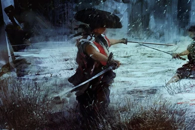 Samurai Wallpapers 1334x644