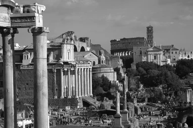 Download Wallpapers 3840x2400 Italy, Rome, Ruins, Colosseum ...