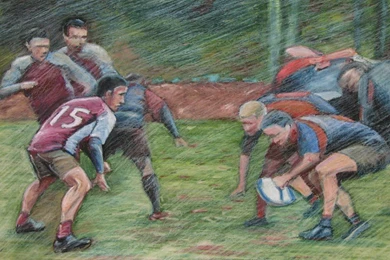 Artwork Rugby Sports Wallpapers   (