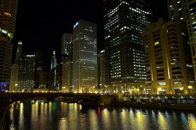 Gallery For   Chicago By Night Wallpapers