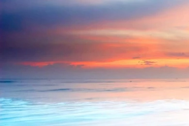 Nature Ocean Beach Sunset Bokeh Sky View iPhone 6 Wallpapers ...