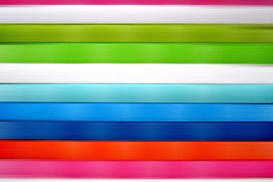 Horizontal Vivid Colored Stripes