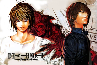 Death Note L Yagami Light Wallpapers (