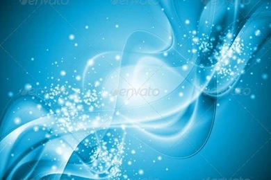 Blue Shiny Wavy Backgrounds
