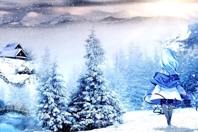 Winter Anime Wallpapers By ATNDesign On DeviantArt