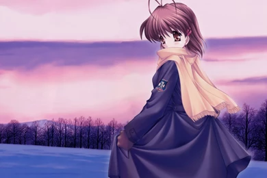 Nagisa Furukawa In The Winter   Clannad Desktop Wallpapers 24218