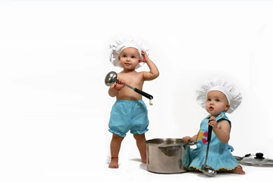 Funny Baby Cooking Two Small Baby Funny Facebook Covers Download ...