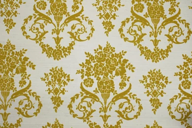 Retro Flocked Wallpapers (Hannah's Treasures Vintage Wallpapers Blog)