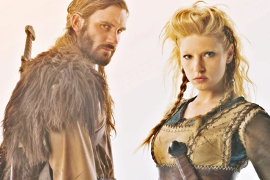 Rollo & Lagertha   Vikings (TV Series) Wallpapers (35368686)   Fanpop