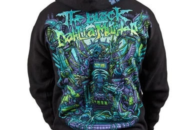 The Black Dahlia Murder "Phantom Of The Future" Zipup Hoodie   The ...