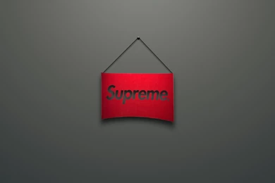 Download Wallpapers 3840x2160 Supreme, Logo, Red, Minimalism 4K ...