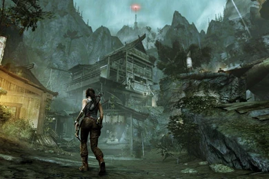 Tomb Raider Wounded Desktop Backgrounds HD 1920x1080