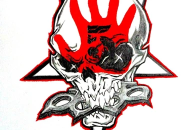 Five Finger Death Punch Skull By Crossfade528 On DeviantArt