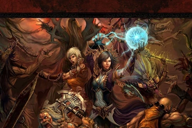 Dual Monitor Resolution Diablo 3 Wallpapers HD, Desktop ...