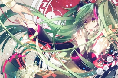 Download 1366x768 Vocaloid Hatsune Miko Wallpapers