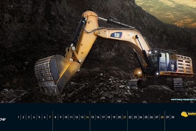 Cat 374F Free Wallpapers Download