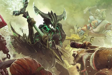 Download Wallpapers 2560x1080 Dota 2, Art, Epic Battle 2560x1080 21 ...