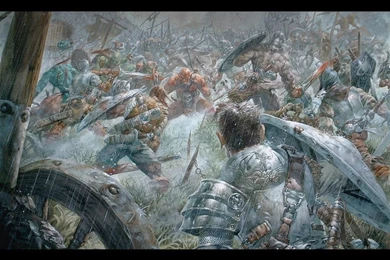 My Free Wallpapers   Fantasy Wallpapers : Epic Battle