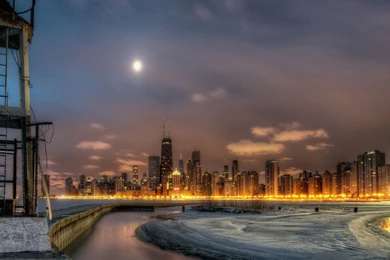 Wallpaper, City, Night