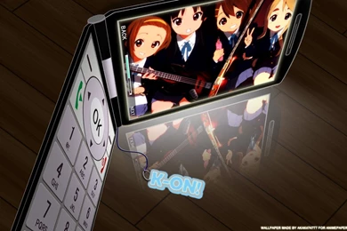 K Phone!   K ON! Wallpapers (14293510)   Fanpop