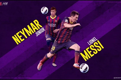 Neymar And Lionel Messi Wallpapers HD