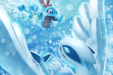 Totodile Vs. Lugia clean By Silverava On DeviantArt