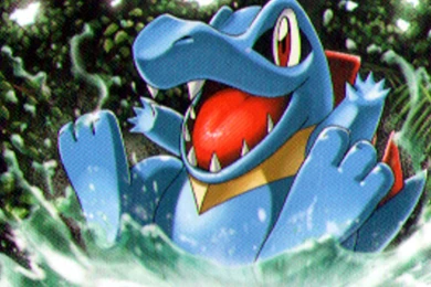 Water Pokémons: Walppaper Totodile