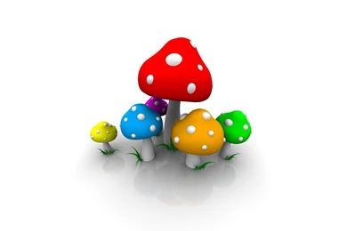 Colorful Shrooms Wallpapers, Colorful Shrooms Myspace Backgrounds ...