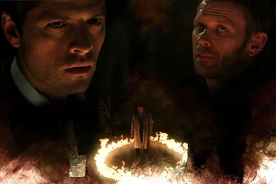Wallpapers Lucifer Castiel Dean Jensen Ackles 1600x900