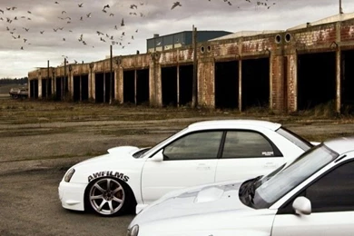 Download Slammed Subaru Wallpapers For iPhone 4