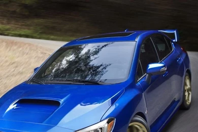 Download Subaru WRX STI Launch Edition On The Road Wallpapers For ...