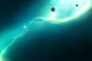 Blue Nebula, Planet, Space, 1920x1200 HD Wallpapers And FREE Stock ...