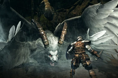 Dark Souls 2 Winged Beast Desktop Wallpapers