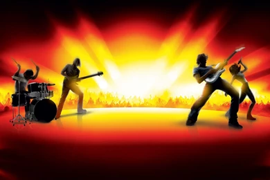Gallery For   Guitar Hero Backgrounds
