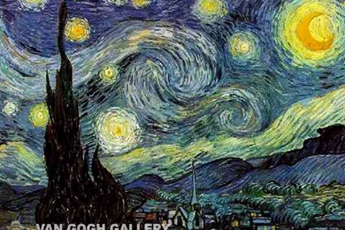 Van Gogh Starry Night Desktop Wallpapers