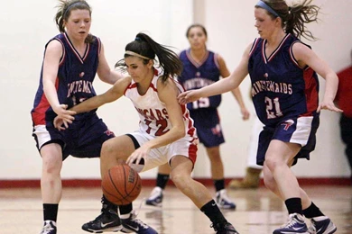 Basketball Player Girls In Action