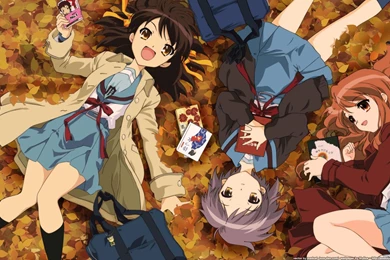 The Melancholy Of Haruhi Suzumiya Wallpapers