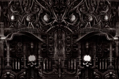 Dark Horror Gothic Sci Fi Skull Art Wallpapers