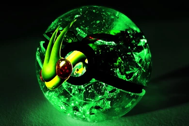 Flygon In A Real Crystal Pokeball By Drakya On DeviantArt