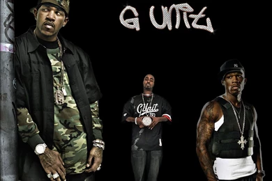 G UNIT 50 CENT Gangsta Rap Rapper Hip Hop Unit Cent E Wallpapers ...