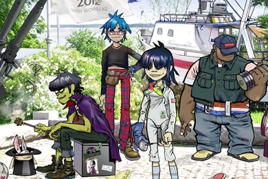 Gorillaz London Music Bands Hd Wallpapers   (