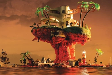 Plastic Beach Gorillaz HD Wallpapers