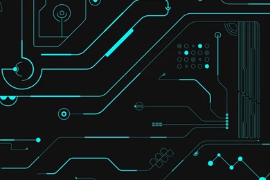 Electronic Circuit Dual Screen iPad 3,4 & Air Wallpapers