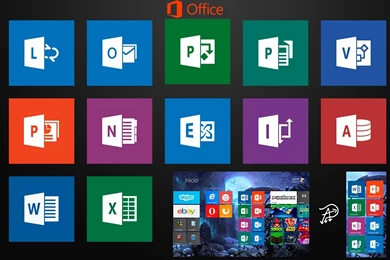 Microsoft Office 2013 Tiles   Windows 8 By Davi5alexander On ...
